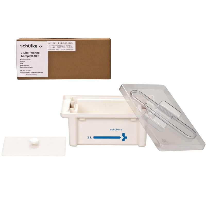 Schülke & Mayr Instrumentenbak met Transparante Deksel 3L-Schülke & Mayr-Sordent