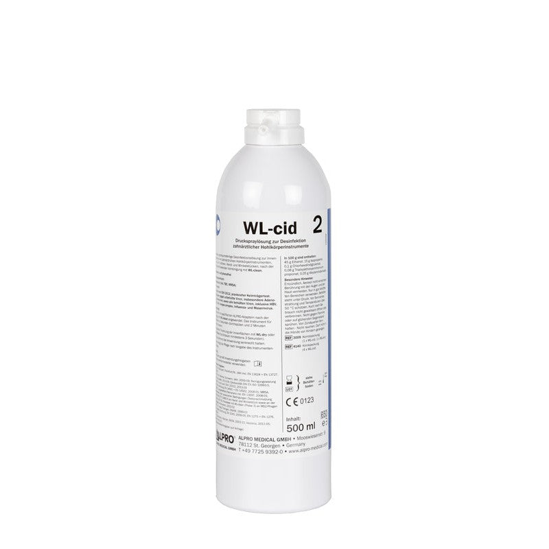 Alpro Wl-Cid Set - Droogspray voor Holle Instrumenten - (4x500 mL)-Alpro-Sordent