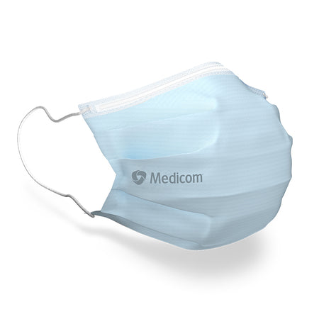 Medicom Mondmaskers Earloop Type Blauw (50 st.)-Medicom-Sordent