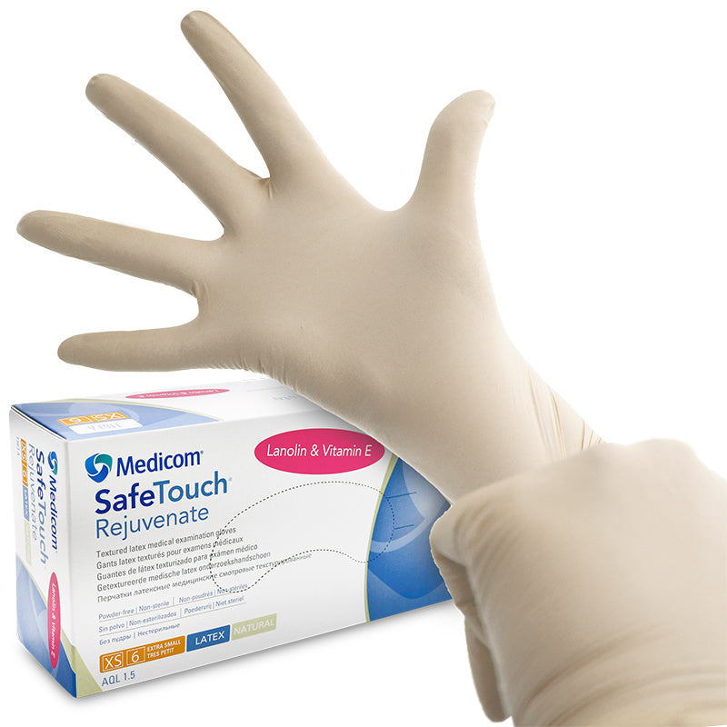 Medicom SafeTouch® Rejuventa Latex Pf - Div. Maten (100 st.)-Medicom-X-Small-Sordent