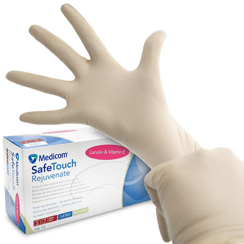 Medicom SafeTouch® Rejuventa Latex Pf - Div. Maten (100 st.)-Medicom-Sordent