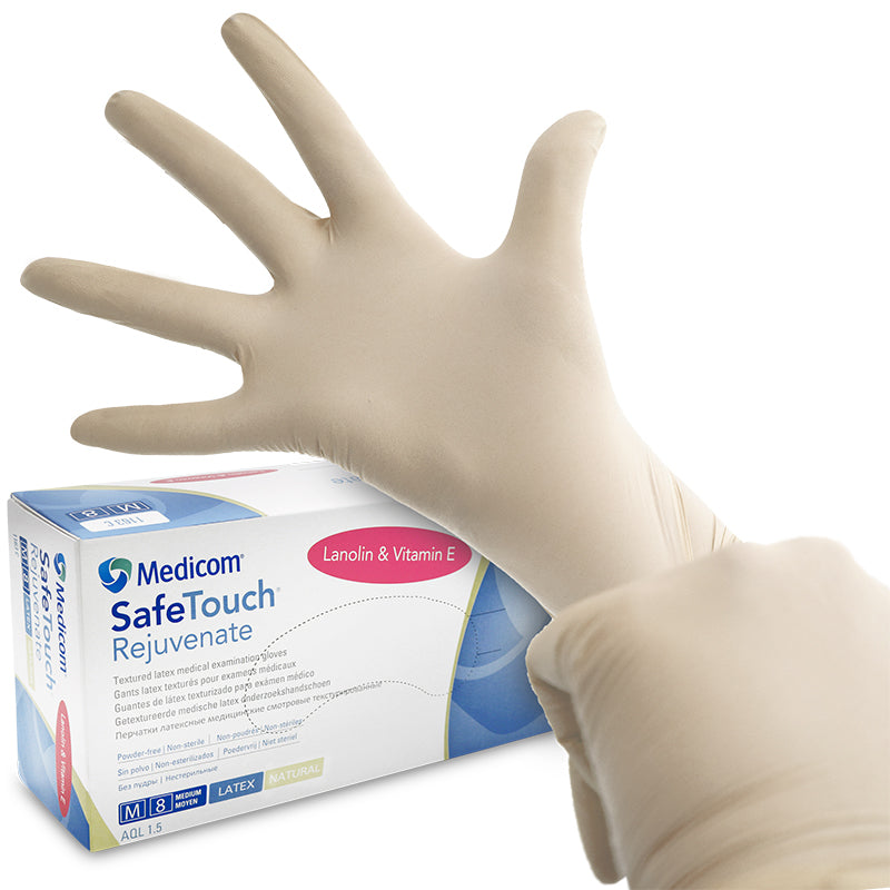 Medicom SafeTouch® Rejuventa Latex Pf - Div. Maten (100 st.)-Medicom-Sordent