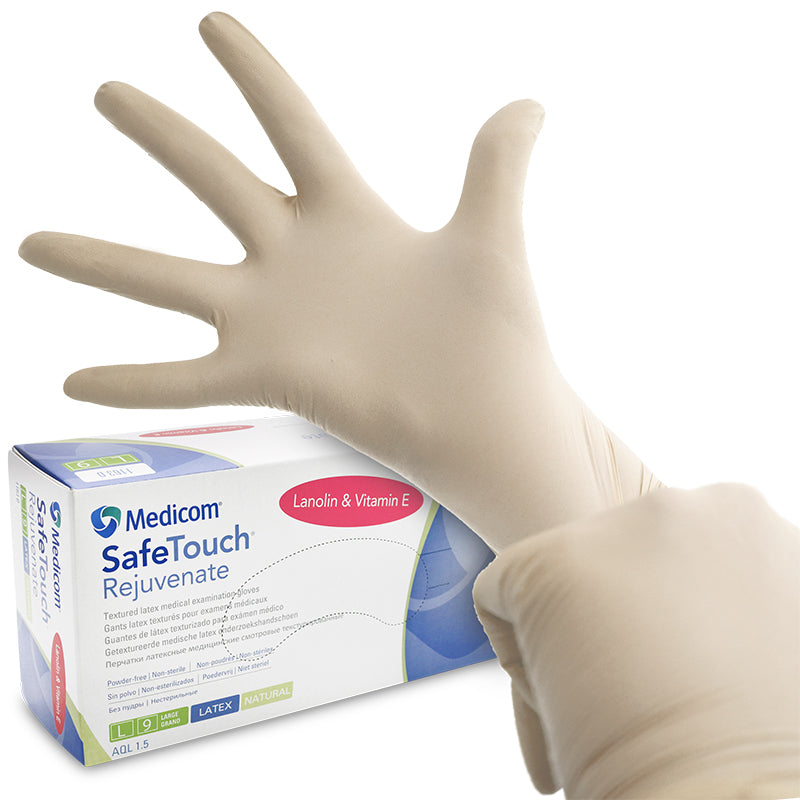 Medicom SafeTouch® Rejuventa Latex Pf - Div. Maten (100 st.)-Medicom-Sordent