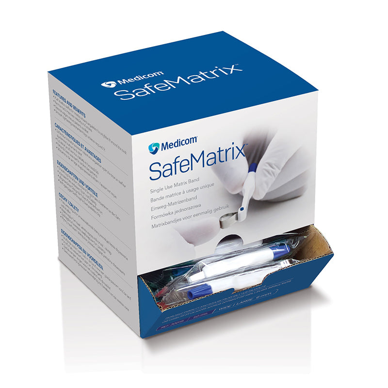 Medicom SafeMatrix™ Blauw Wide 6.0 mm (50 st.)-Medicom-Sordent