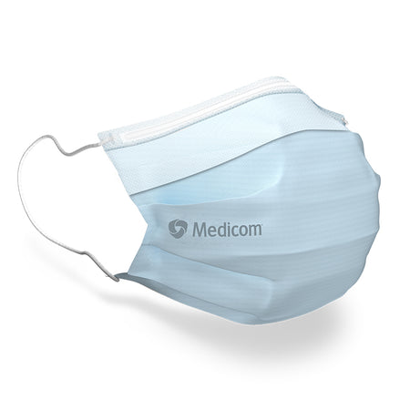 Medicom SafeMask® Sofskin Fog-Free Maskers - Div. Kleuren (50 st.)-Medicom-Blauw-Sordent