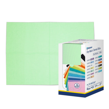 Medicom DryBack® Dental Servetten Dispenser - Div. Kleuren (100 st.)-Medicom-Groen-Sordent