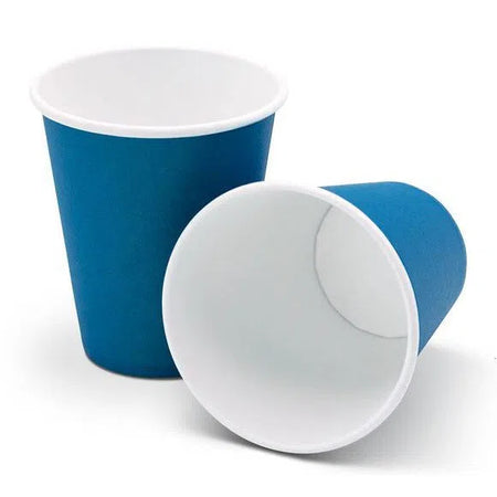 Papieren Drinkbekers 180 mL - Diverse Kleuren-Drinkbekers-Medicom-Donkerblauw-100 st.-Sordent