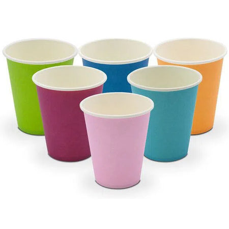 Papieren Drinkbekers 180 mL - Diverse Kleuren-Drinkbekers-Medicom-Sordent