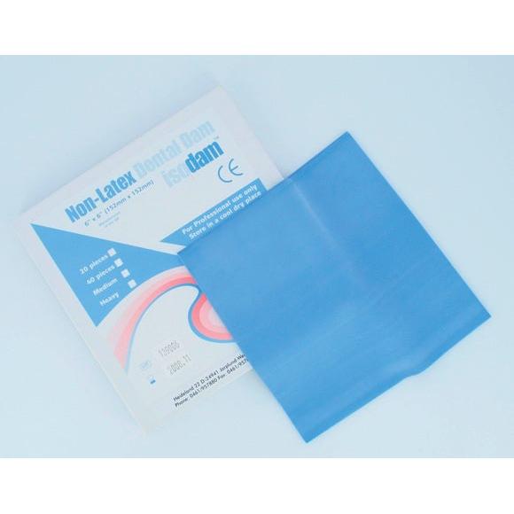 Sigma Isodam Latex-/Poedervrij Cofferdam 6"x6" = 152x152 mm-Sigma-Sordent