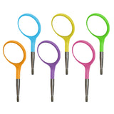 Zirc Crystal Mondspiegelkop Nr. 4 - Div.Kleuren (12 st.)-Zirc-Neon Assorted-Sordent