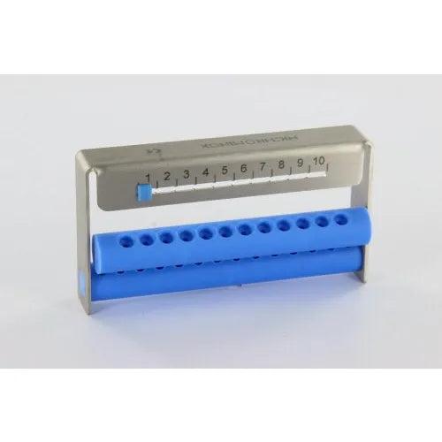 Nichrominox Roterende Endo Dispenser met Sterimeter Blauw 12 Gaten-Nichrominox-Sordent