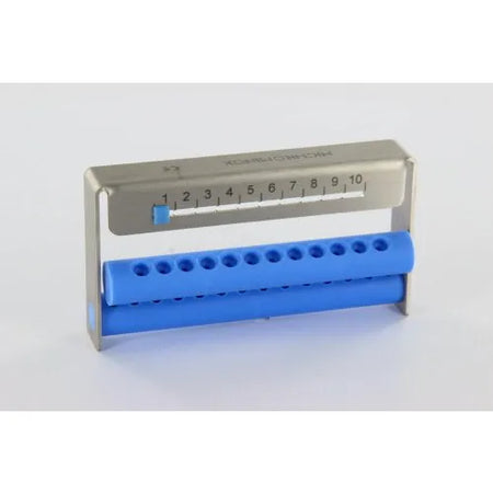 Nichrominox Roterende Endo Dispenser met Sterimeter Blauw 12 Gaten-Nichrominox-Sordent