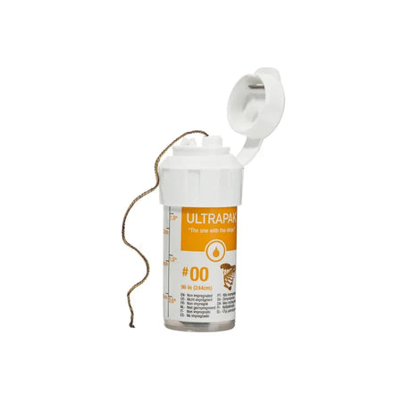 Ultrapak™ Gebreide retractiedraad - 100% katoen - (244 cm.)-Ultradent-#00-Sordent