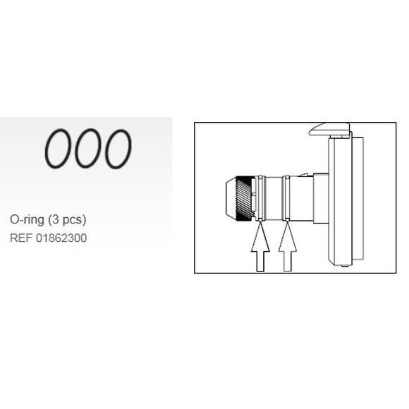 W&H Assistina 301 Plus O-Ring (3 st.)-W&H-Sordent
