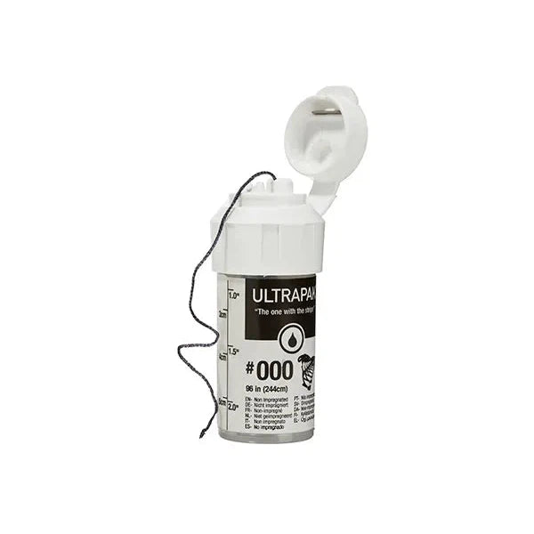Ultrapak™ Gebreide retractiedraad - 100% katoen - (244 cm.)-Ultradent-#000-Sordent