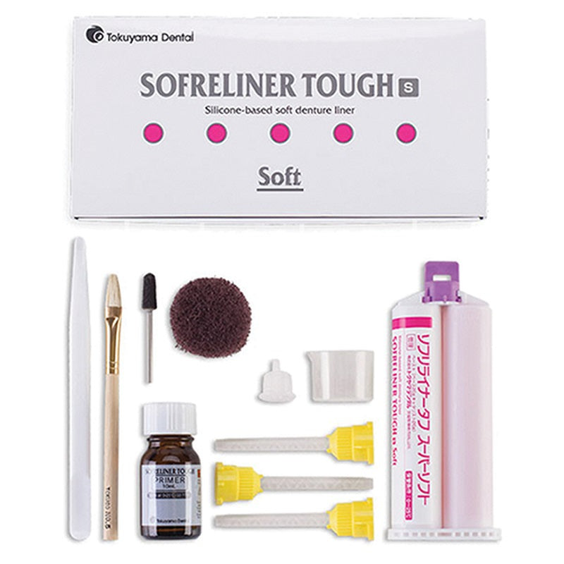 Tokuyama Sofreliner Tough Kit - Div. Variant-Tokuyama-Soft-Sordent
