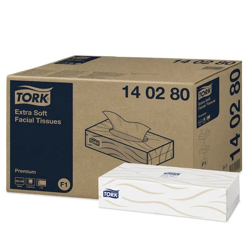 Tork Extra Zachte Tissues Premium - 2 Laags - 20x20 cm. (30 st.)-Tork-Sordent
