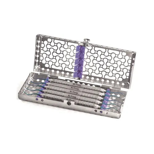 Hu-Friedy Titanium Implant Maintenance Kit (5 Instr. + Casette)-Hu-Friedy-Sordent