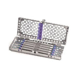 Hu-Friedy Titanium Implant Maintenance Kit (5 Instr. + Casette)-Hu-Friedy-Sordent