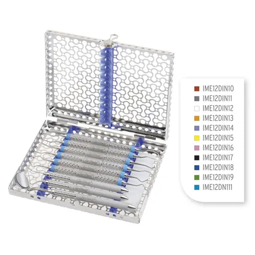 Hu-Friedy IMS Infinity Cassette 1/2 DIN - 10 Instrumenten (Div. Kleuren)-Hu-Friedy-Sordent