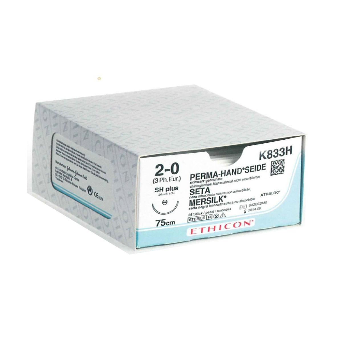 Ethicon Hechtzijde SH-1 / 22 mm / 3-0 / 75 cm Naald - EH7343H (36 st.)-Ethicon-Sordent