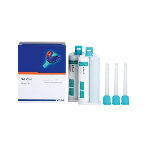 VOCO V-Posil® Mono Fast - Cartridge 2 x 50 mL + Accessories-VOCO-Sordent