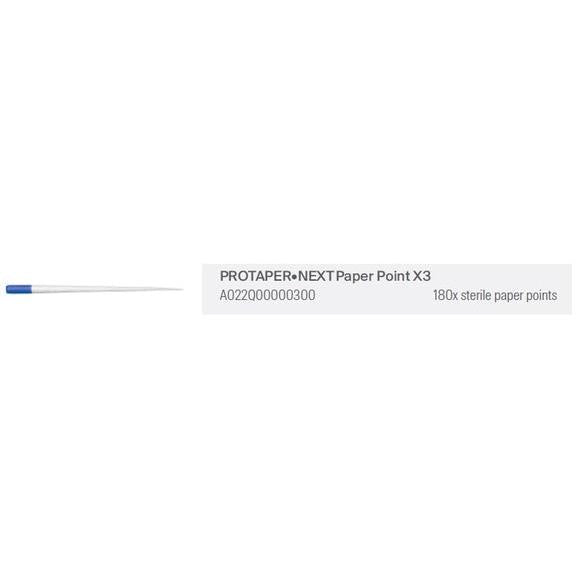 Dentsply ProTaper Next® Paper Points A022Q | Div. Maten X (180 st.)-Dentsply Sirona-X3-Sordent