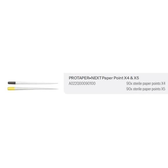 Dentsply ProTaper Next® Paper Points A022Q | Div. Maten X (180 st.)-Dentsply Sirona-Mix X4-X5-Sordent