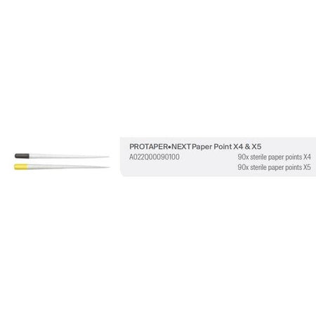 Dentsply ProTaper Next® Paper Points A022Q | Div. Maten X (180 st.)-Dentsply Sirona-Mix X4-X5-Sordent