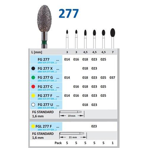 Horico Diamantboor Vlam FG 277 / 19 mm / 1,6 mm-Horico-Sordent