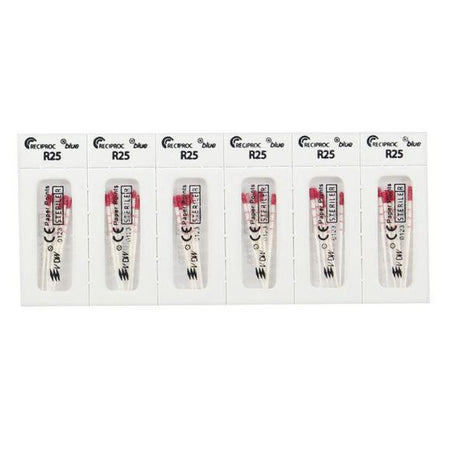 VDW Reciproc 29 mm Blue Gutta-Percha - Div. Opties (180 st.)-VDW-R25 - Rood-Sordent