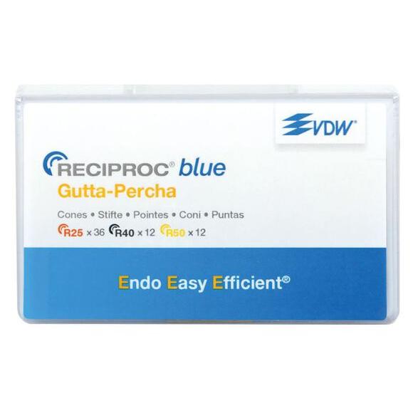 VDW Reciproc 28 mm Blue Gutta-Percha - Div. Opties (60 st.)-VDW-Assorted-Sordent