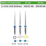VDW Mtwo W16 21 mm Mix Nr.10.04/15.05/20.06 (3 x 2 st.)-VDW-Sordent