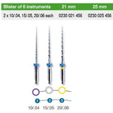 VDW Mtwo W16 25 mm Mix Nr.10.04/15.05/20.06 (3 x 2 st.)-VDW-Sordent