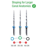VDW Mtwo W16 25 mm Mix Nr.30.06/35.06/40.06 (3 x 2 st.)-VDW-Sordent