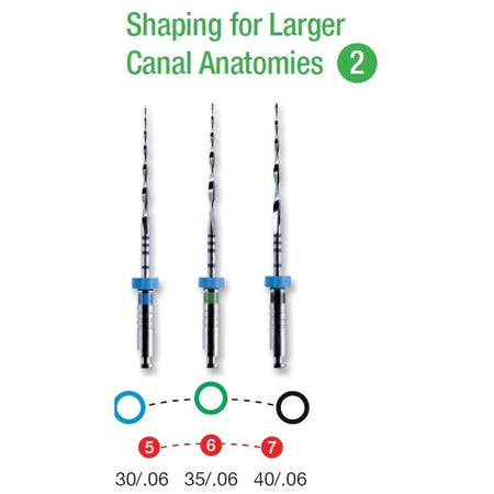 VDW Mtwo W16 25 mm Mix Nr.30.06/35.06/40.06 (3 x 2 st.)-VDW-Sordent