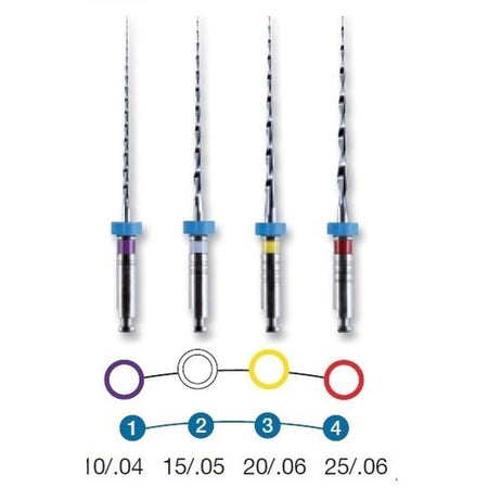 VDW Mtwo W21 31 mm Mix Nr.10.04/15.05/20.06/25.06 (4 x 1 st.)-VDW-Sordent