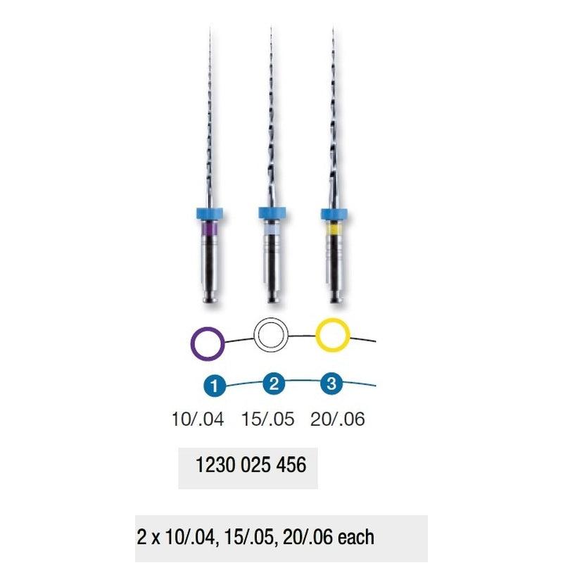 VDW Mtwo W21 25 mm Mix Nr.10.04/15.05/20.06 (3 x 2 st.)-VDW-Sordent