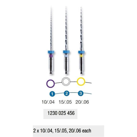 VDW Mtwo W21 25 mm Mix Nr.10.04/15.05/20.06 (3 x 2 st.)-VDW-Sordent