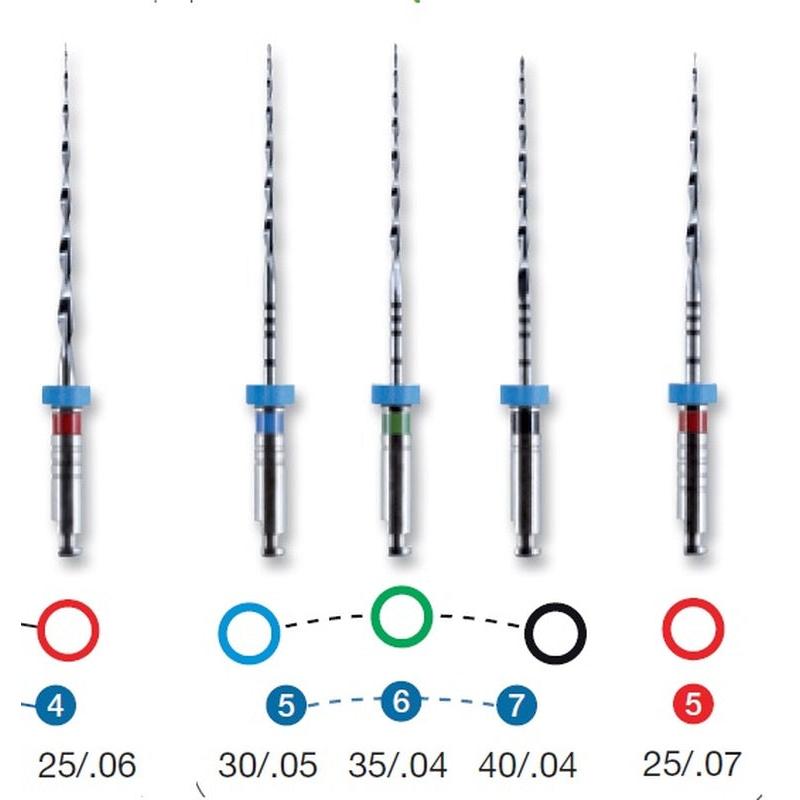 VDW Mtwo W21 25 mm Mix Nr.25.06/30.05/35.04/40.04/25.07 (6 st.)-VDW-Sordent