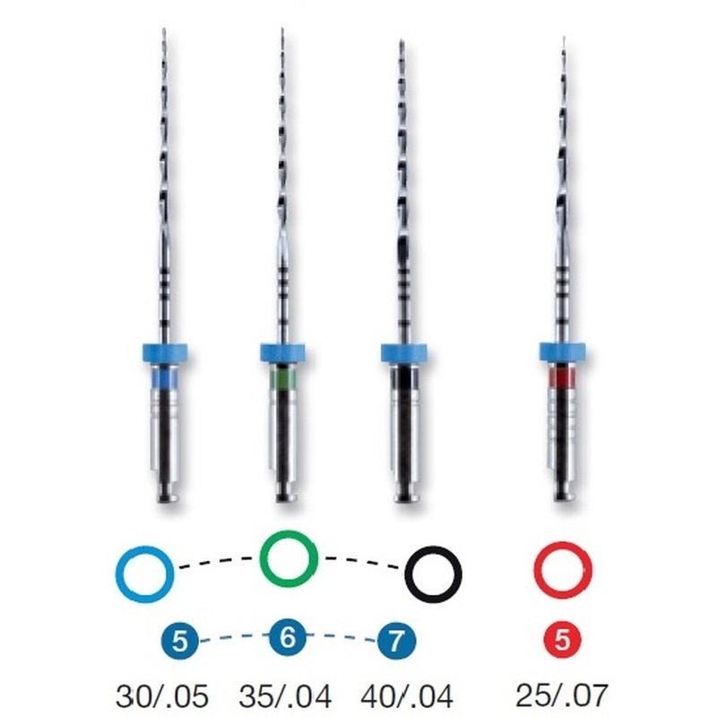 VDW Mtwo W21 31 mm Mix Nr.30.05/35.04/40.04/25.07 (4 x 1 st.)-VDW-Sordent