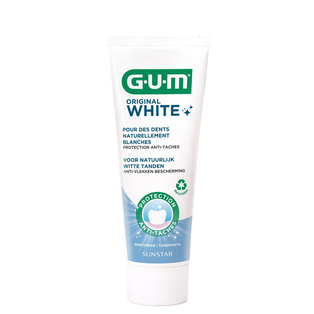GUM® Original White Tandpasta - met Stain Clear™-ingrediënt (75 mL)-GUM-Sordent