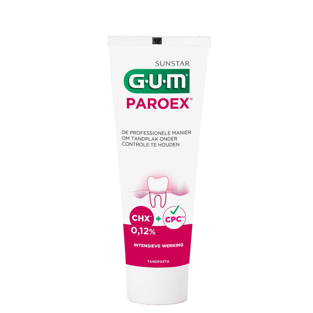 GUM® PAROEX® 0,12% Chloorhexidine Tandpasta (75 mL)-GUM-Sordent
