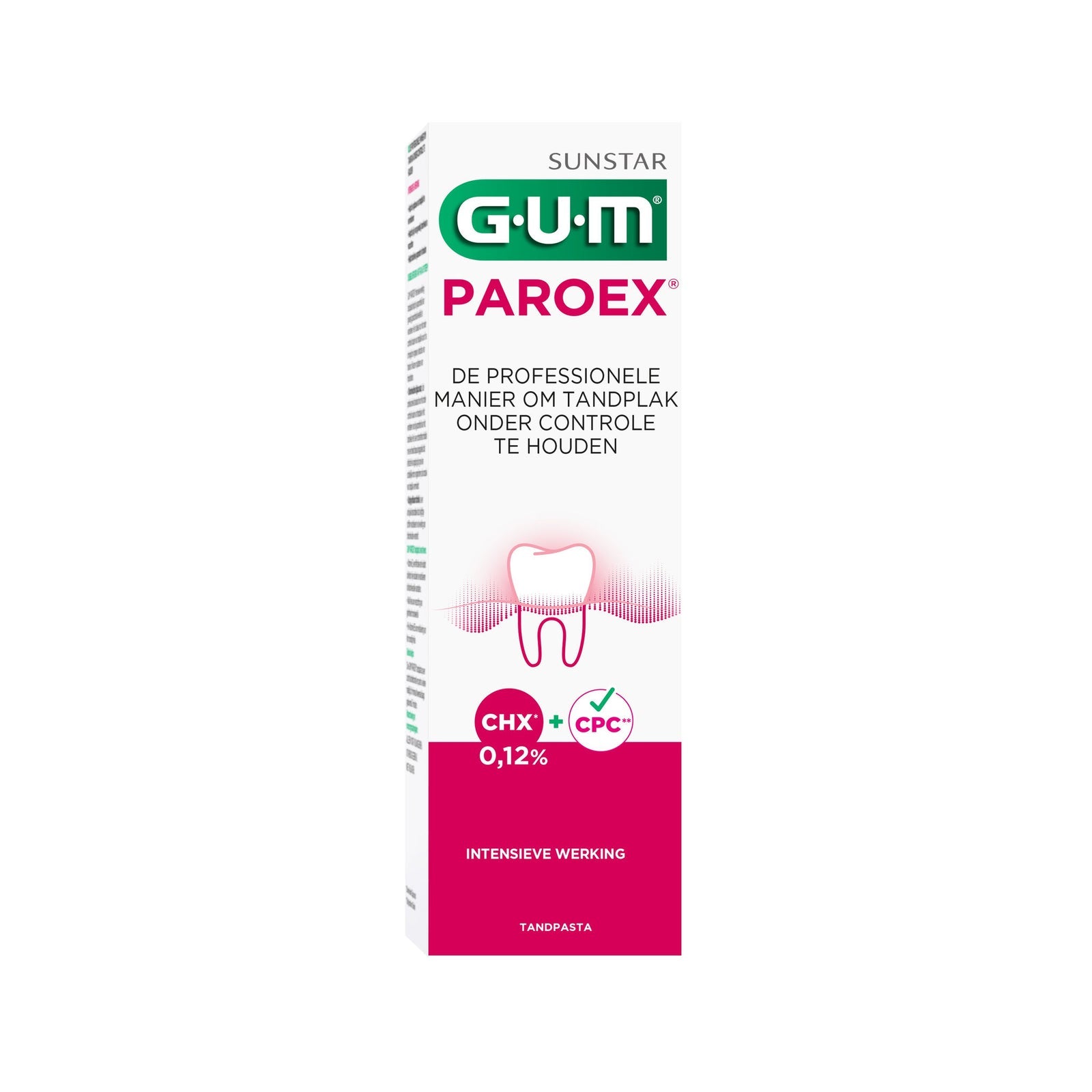 GUM® PAROEX® 0,12% Chloorhexidine Tandpasta (75 mL)-GUM-Sordent