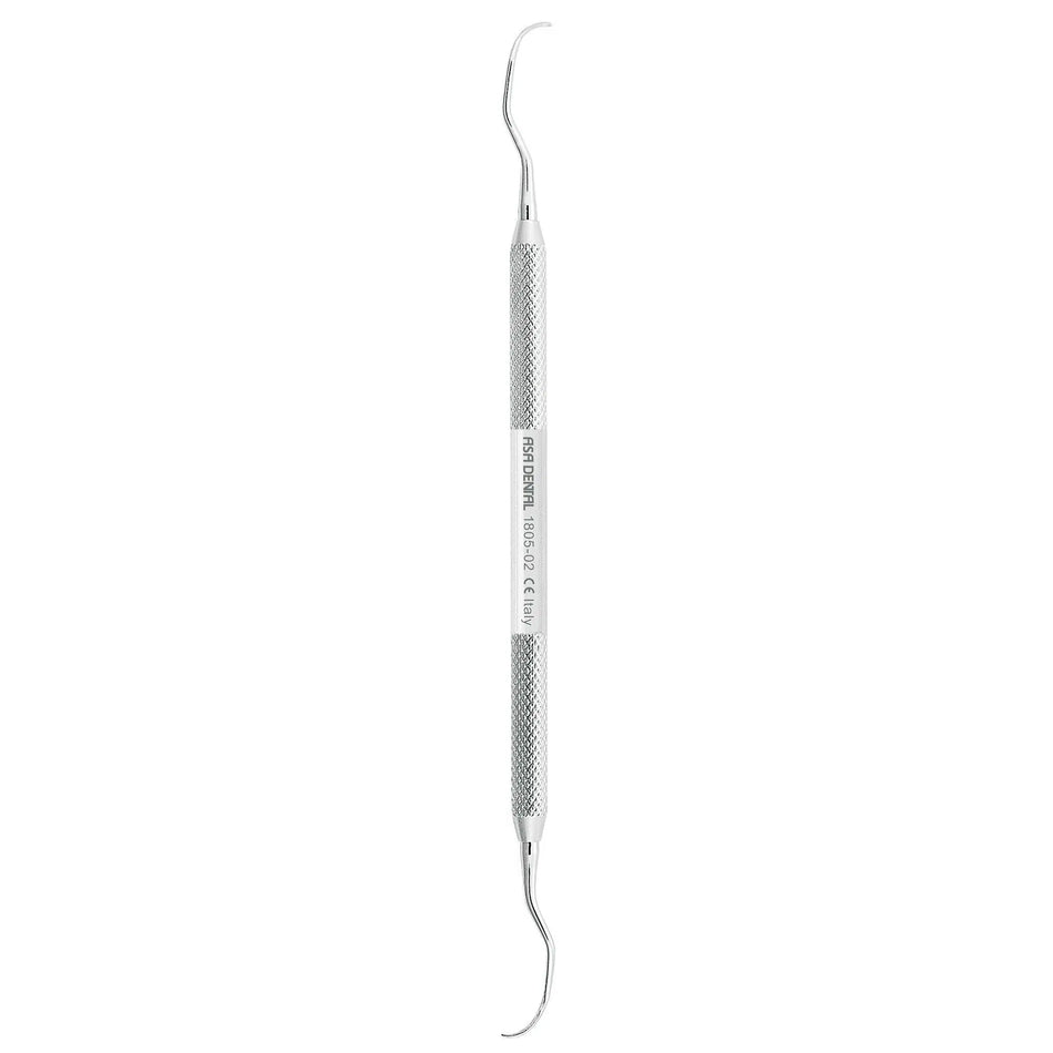 Asa Dental Curette Asa60 HU #1/2 Langer (Ø 6 mm - 17,5 cm)-Instrumenten-Asa Dental S.p.A-Sordent