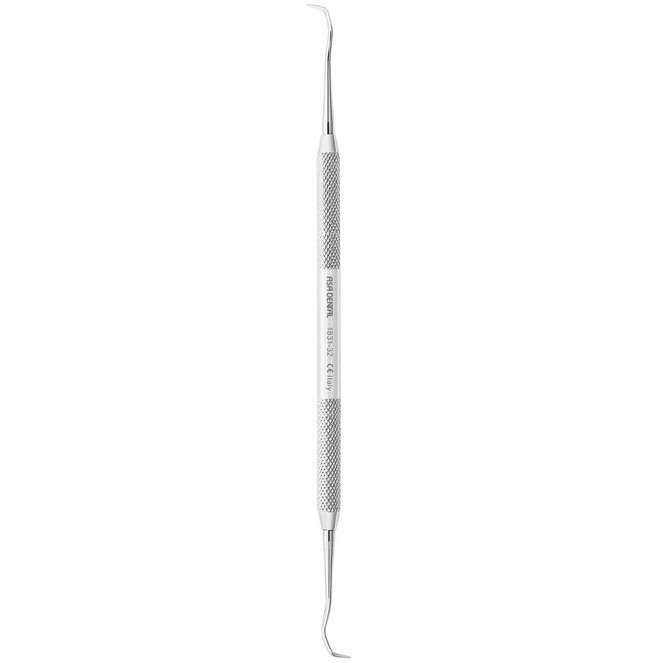 Asa Dental Curette Asa60 #31/32 Jacquette (Ø 6 mm - 17,5 cm)-Instrumenten-Asa Dental S.p.A-Sordent