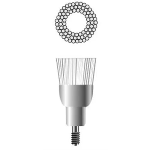 Stoddard Prophy Brush Nylon Junior Cup Screwtype Wit 7 mm (100 st.)-Stoddard-Sordent