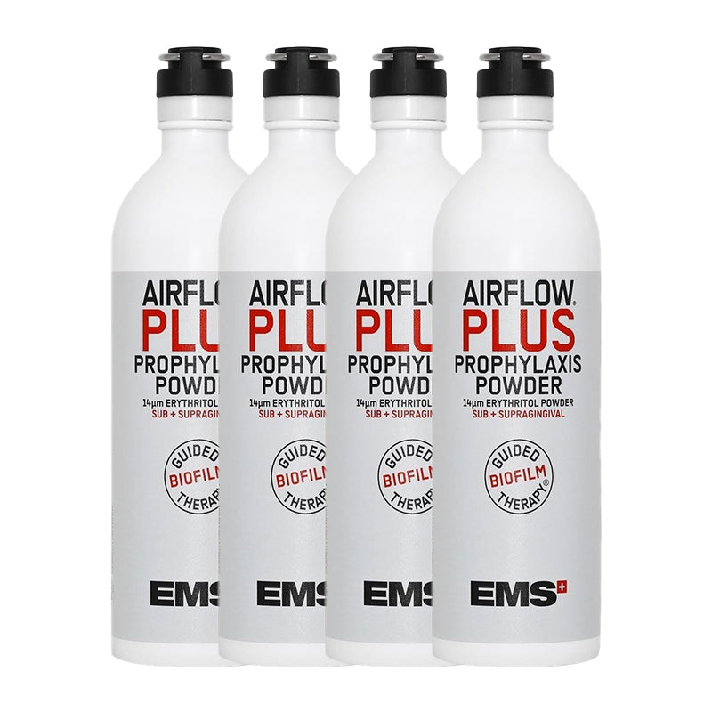 EMS AIR-FLOW® Plus Poeder Aluminium Flessen (4 x 400 g.)-EMS-Sordent