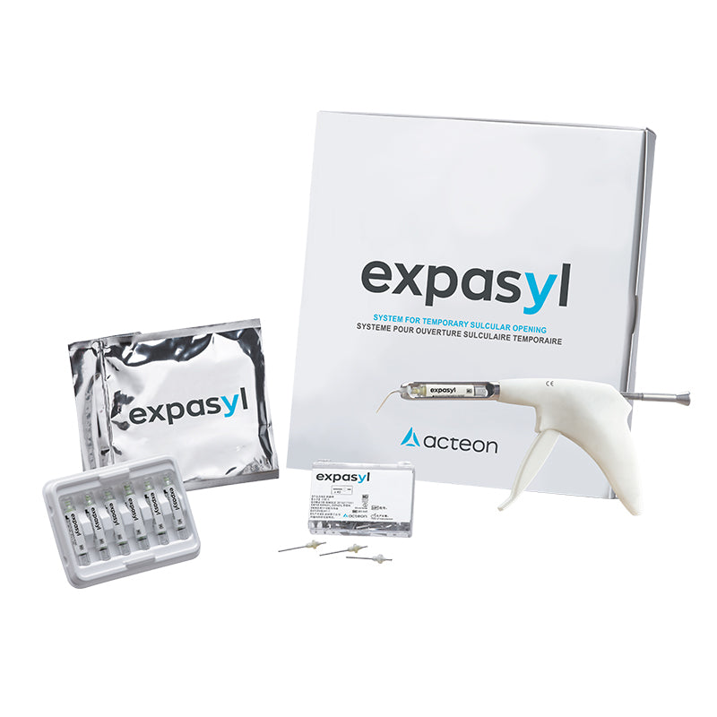 Expasyl™ Retractiesysteem Minikit - (6 Caps + 12 Naalden + Applicator)-Acteon-Sordent