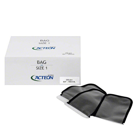 PSPIX Erlm Fosforplaat Hoesjes - Maat 0/1/2/3 - (250 st.)-Acteon-1 - 24x40 mm-Sordent